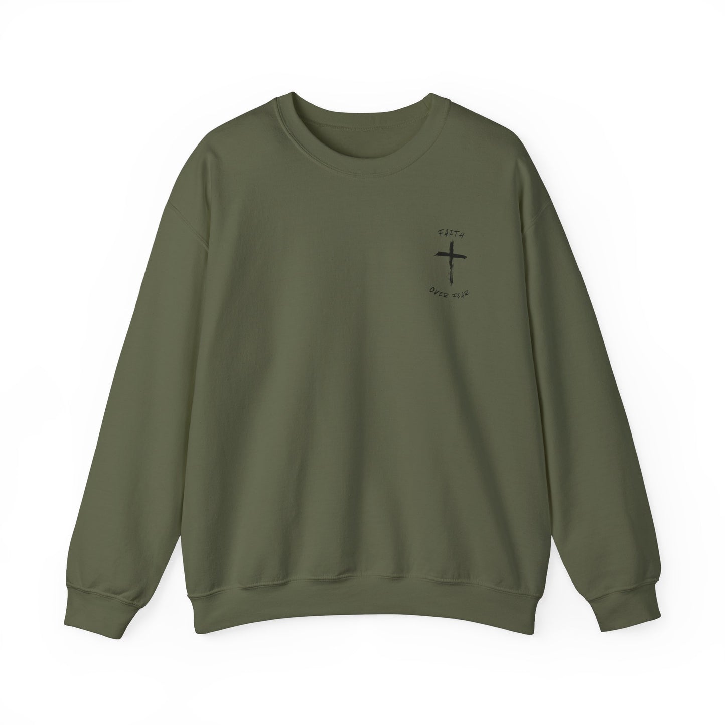 "Faith Over Fear" Unisex Heavy Blend™ Crewneck Sweatshirt