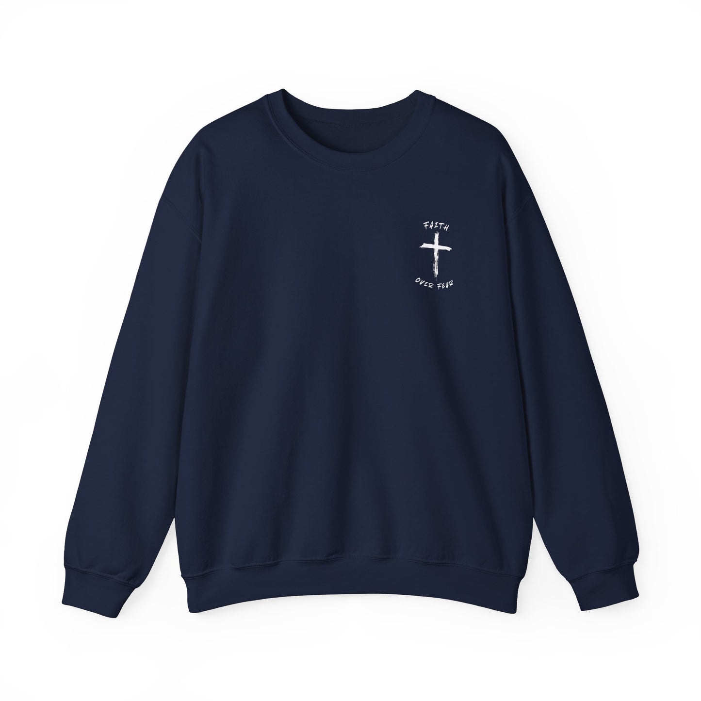 "Faith Over Fear" Unisex Heavy Blend™ Crewneck Sweatshirt