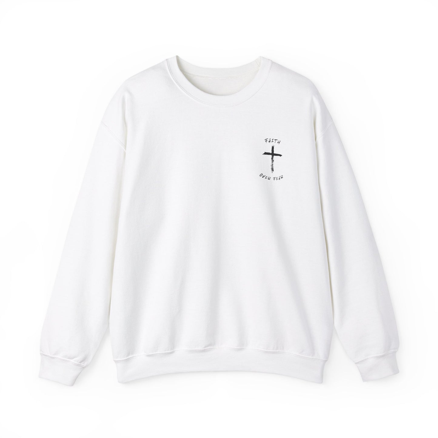 "Faith Over Fear" Unisex Heavy Blend™ Crewneck Sweatshirt