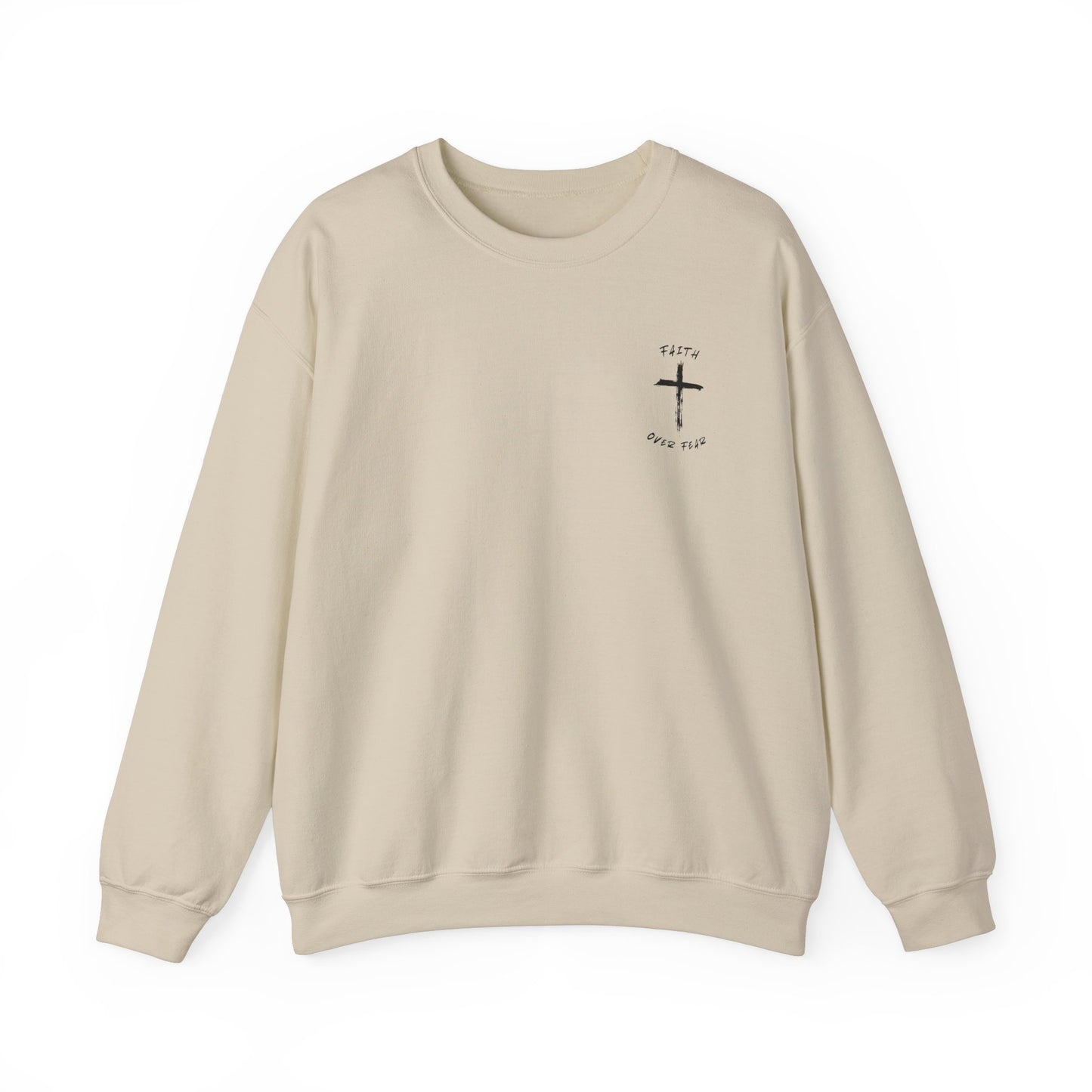 "Faith Over Fear" Unisex Heavy Blend™ Crewneck Sweatshirt